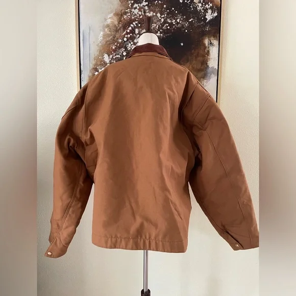 Vintage RARE Carhartt blanket lined Duck Detroit jacket size 3XL Tall BNWT~ - Picture 6 of 13